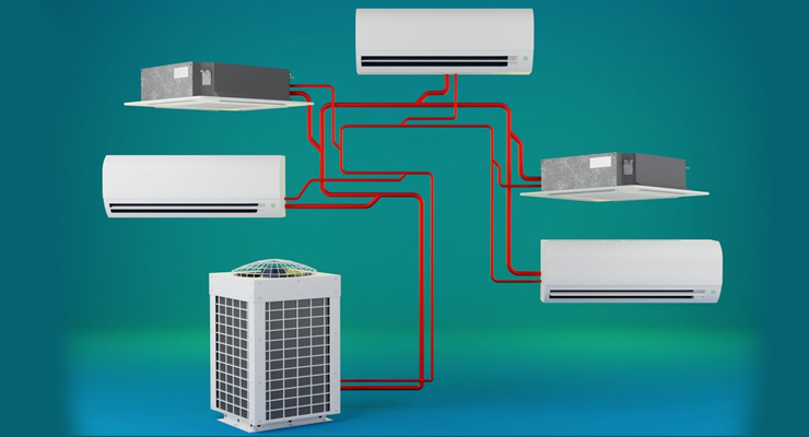 Instalação de VRF ou VRV